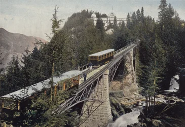 Ferrocarril y Cascada de Giersbach